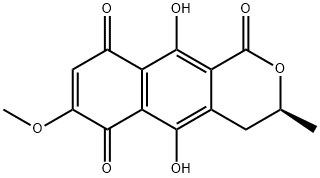 5,8-Dihydroxy-4,9-dioxo-2-methyl-2,3,4,9-tetrahydronaphtho[2,3-b]furan-7-carboxylic acid methyl ester Structure