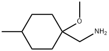 Cyclohexanemethanamine, 1-methoxy-4-methyl- (9CI) Structure