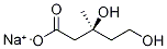 L-Mevalonic Acid SodiuM Salt Structure