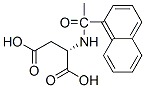 1-Naphthalenylacetylaspartic acid Structure