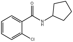 2-chloro-N-cyclopentylbenzamide Structure