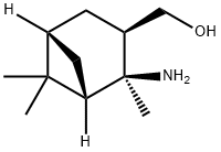 (1S,2S,3R,5S)-(2-AMINO-2,6,6-TRIMETHYL-BICYCLO[3.1.1]HEPT-3-YL)-METHANOL Structure