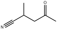 Pentanenitrile, 2-methyl-4-oxo- (9CI) Structure