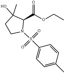 3-羟基-3-甲基-1-对甲苯磺酰基吡咯烷-2-甲酸乙酯