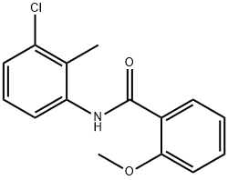 N-(3-chloro-2-methylphenyl)-2-methoxybenzamide Structure