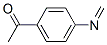 Ethanone, 1-[4-(methyleneamino)phenyl]- (9CI) Structure