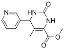 4-Pyrimidinecarboxylicacid,1,2,3,6-tetrahydro-5-methyl-2-oxo-6-(3-pyridinyl)-,methylester(9CI) Structure