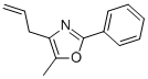 5-METHYL-2-PHENYL-4-(2-PROPENYL) OXAZOLE Structure
