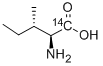 ISOLEUCINE, L-, [1-14C] Structure