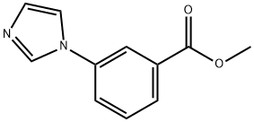 Methyl 3-(1-IMidazolyl)benzoate Structure