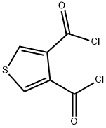 3,4-Thiophenedicarbonyl dichloride (9CI) Structure