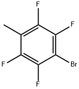4-Bromo-2,3,5,6-tetrafluorotoluene Structure