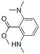 Benzoic acid, 2-(dimethylamino)-6-(methylamino)-, methyl ester (9CI) Structure