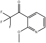 Ethanone, 2,2,2-trifluoro-1-(2-methoxy-3-pyridinyl)- (9CI) Structure