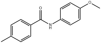 N-(4-Methoxyphenyl)-4-MethylbenzaMide, 97% Structure