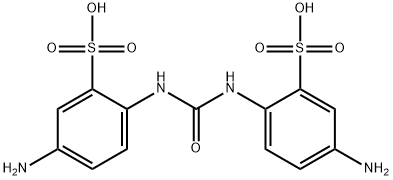 2,2'-(carbonyldiimino)bis[5-aminobenzenesulphonic] acid  Structure