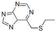 6-(ethylsulfanylmethyl)-5H-purine Structure
