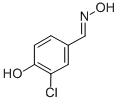 3-CHLORO-4-HYDROXYBENZALDEHYDE OXIME Structure