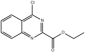 ETHYL 4-CHLORO-2-QUINAZOLINECARBOXYLATE Structure