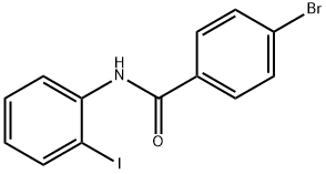 4-bromo-N-(2-iodophenyl)benzamide Structure