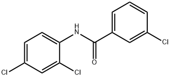 3-Chloro-N-(2,4-dichlorophenyl)benzaMide, 97% Structure