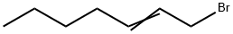 1-Bromo-2-heptene Structure