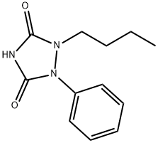 2-Butyl-3-phenylbicarbamimide Structure