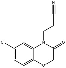 6-CHLORO-2 3-DIHYDRO-3-OXO-4H-1 4-BENZO& Structure