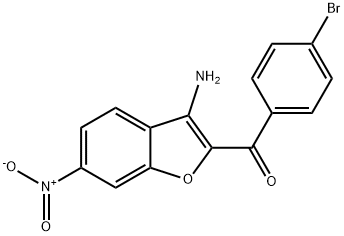 3-AMINO-2-(4-BROMOBENZOYL)-6-NITROBENZO& Structure