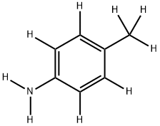 P-TOLUIDINE-D9 Structure