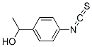 Benzenemethanol, 4-isothiocyanato-alpha-methyl- (9CI) Structure