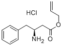 ALLYL (S)-3-AMINO-4-PHENYLBUTYRATE HYDROCHLORIDE Structure