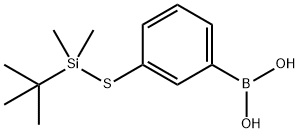 3-T-BDMSTHIOPHENYLBORONIC ACID Structure