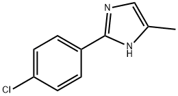2-(4-CHLOROPHENYL)-4-METHYL-3H-IMIDAZOLE Structure