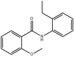 N-(2-ethylphenyl)-2-methoxybenzamide Structure