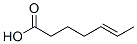 5-Heptenoic acid Structure