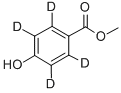 METHYL 4-HYDROXYBENZOATE-2,3,5,6-D4 Structure