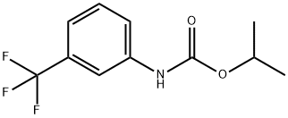 ISO-PROPYL M-TRIFLUOROMETHYLCARBANILATE Structure