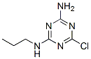 6-Chloro-2-propylamino-4-amino-1,3,5-triazine Structure
