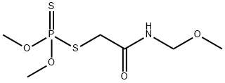2-dimethoxyphosphinothioylsulfanyl-N-(methoxymethyl)acetamide Structure