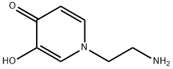 3-Hydroxy-N-aminoethylpyridone Structure