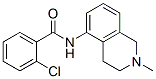 2-Chloro-N-(1,2,3,4-tetrahydro-2-methylisoquinolin-5-yl)benzamide Structure