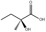 (S)-2-HYDROXY-2-METHYLBUTYRIC ACID Structure