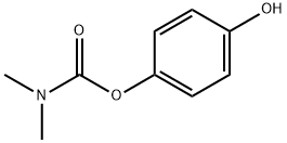 p-Hydroxyphenyl dimethylcarbamate Structure