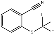 2-(TRIFLUOROMETHYLTHIO)BENZONITRILE 98 Structure