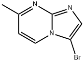 3-BROMO-7-METHYLIMIDAZO[1,2-A]PYRIMIDINE Structure