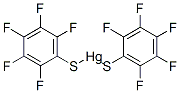 Bis[(pentafluorophenyl)thio]mercury(II) Structure