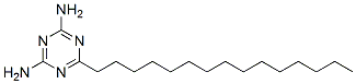 6-pentadecyl-1,3,5-triazine-2,4-diamine Structure