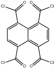 1,4,5,8-NAPHTHALENETETRACARBONYL TETRACHLORIDE Structure