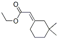 (E)-2-(3,3-Dimethylcyclohexylidene)acetic acid ethyl ester Structure